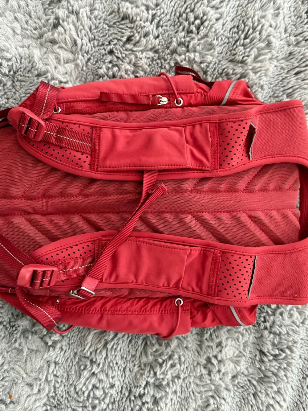 Lululemon Run All Day Backpack II (13L) Red. Running or workout bag